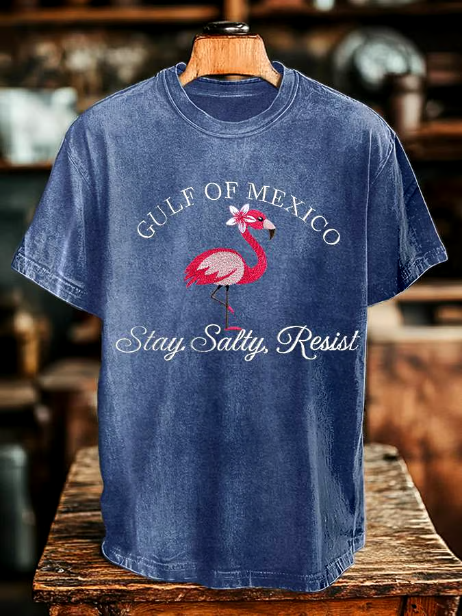 ?Buy 3 get 12% off丨Men's Gulf Of Mexico Print T-shirt