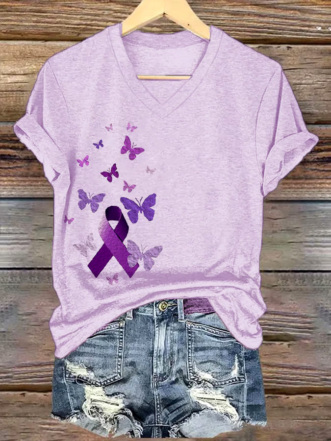 ?Buy 3 get 12% off丨Women's loose casual Alzheimer's T-shirt