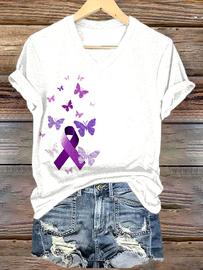 ?Buy 3 get 12% off丨Women's loose casual Alzheimer's T-shirt