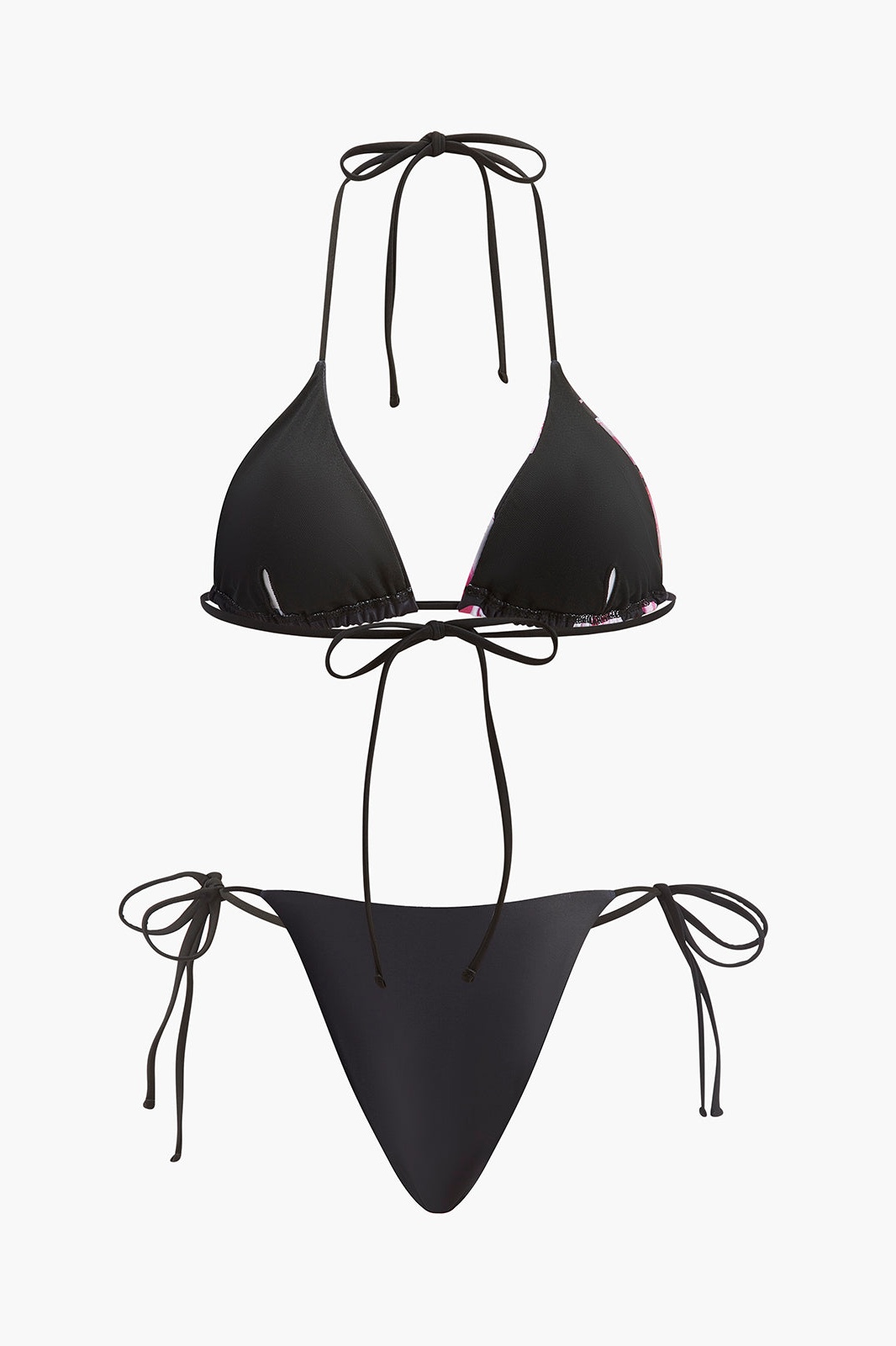Lucy Floral Print Three-piece Swim Set